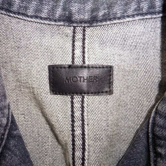 MOTHER DENIM The Half Spring Take Off Ankle Jumpsuit in Stitching In The Dark XS - Picture 3 of 6